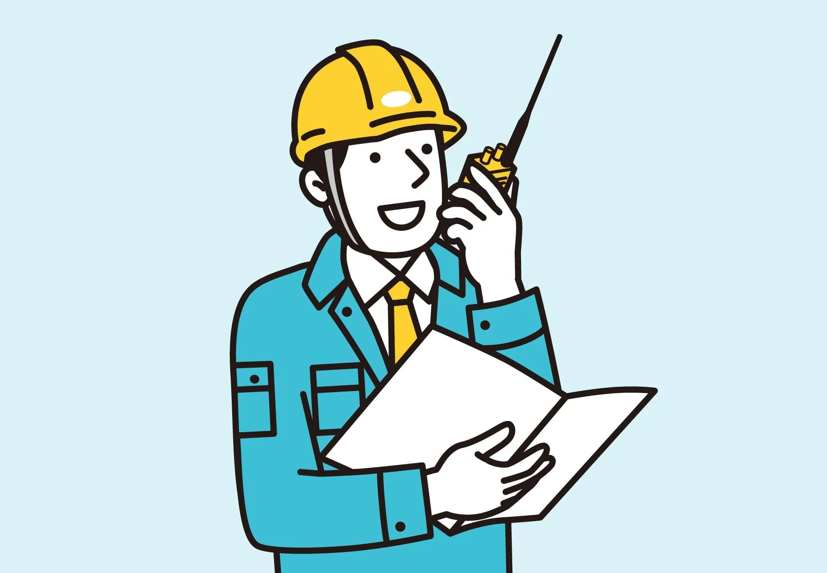 現場作業をイメージしたイラスト