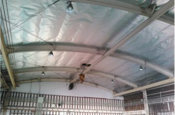トップヒートバリアー 屋外用遮熱工法施工後