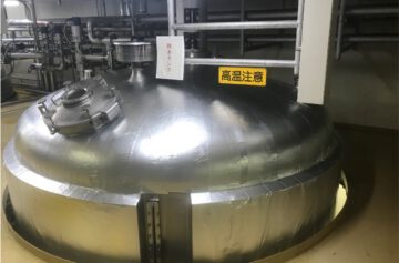 トップヒートバリアー 温水タンク遮熱施工後