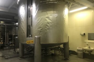 トップヒートバリアー 温水タンク遮熱施工後