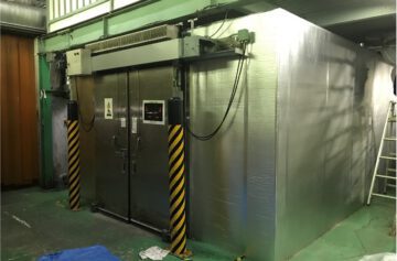 トップヒートバリアー 冷凍庫施工後