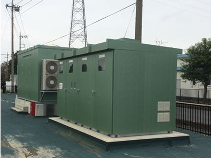 トップヒートバリアー 屋外設備施工後