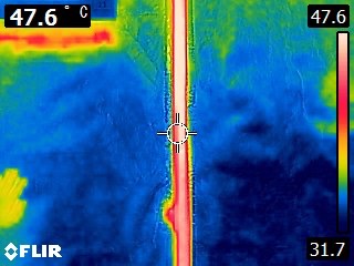 トップヒートバリアー 窓遮熱サーモグラフィ