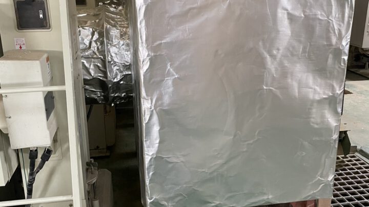 愛知遮熱 精米機 施工後