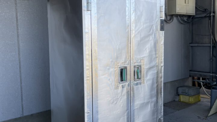 愛知遮熱 小型加熱機装置 施工後