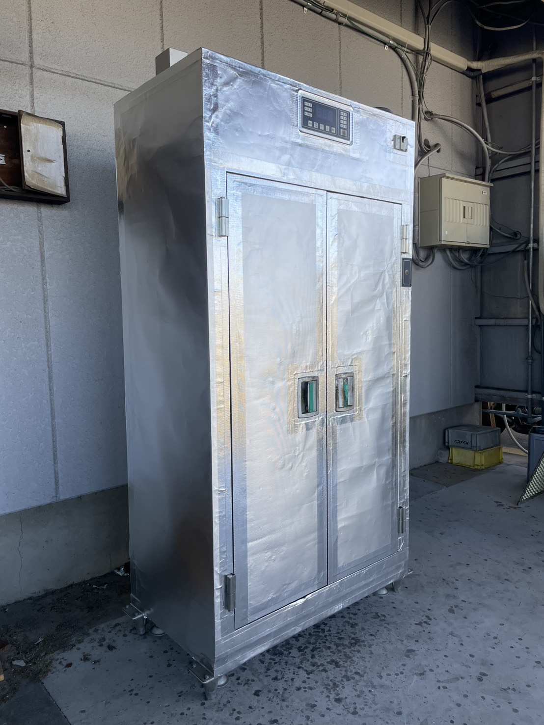 愛知遮熱 小型加熱機装置 施工後